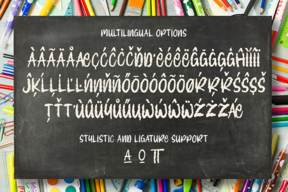 Chalkboard Font - Preview 2