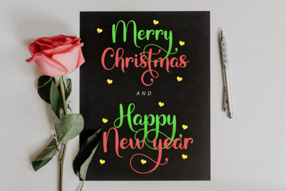 Christmas Jellyshake Font - Preview 2