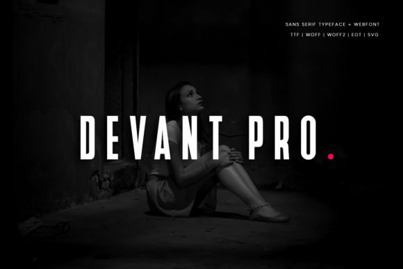Devant Pro Font - Preview 1