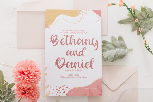 Dinglebarry Font - Preview 4
