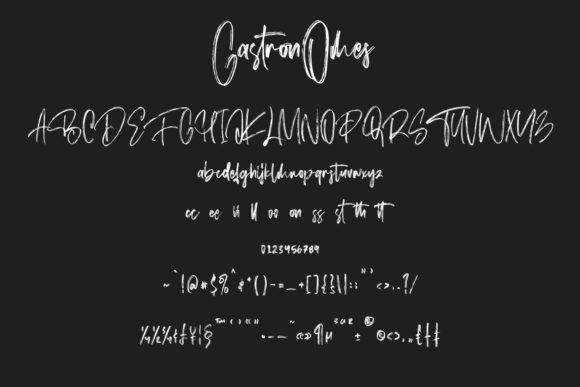 Gastronomes Font - Preview 6