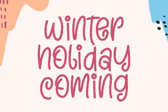 Hello Rough Font PNG with transparent background - Preview 3