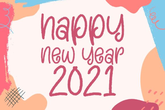 Hello Rough Font PNG with transparent background - Preview 5