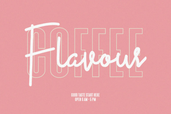 Hunny Straw Font PNG with transparent background - Preview 1