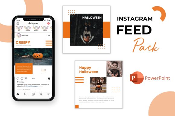 Instagram Feed Creepy Halloween Graphics