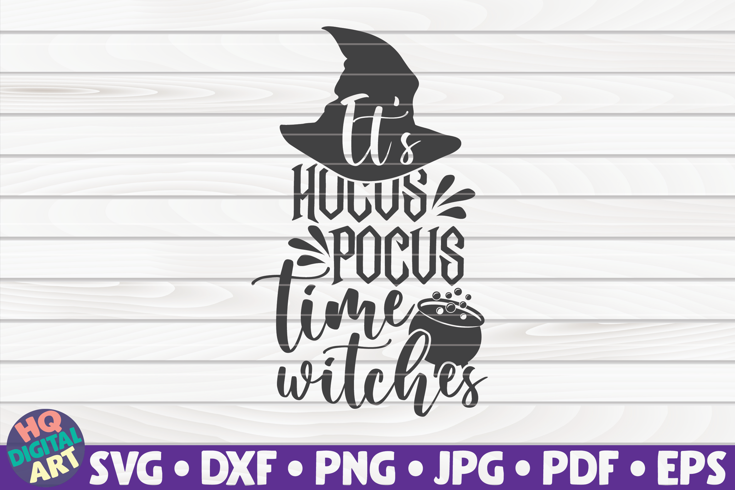 It's Hocus Pocus Time Witches SVG Graphic by mihaibadea95 · Creative ...