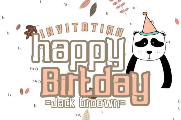 Jack Broewn Font PNG with transparent background - Preview 1