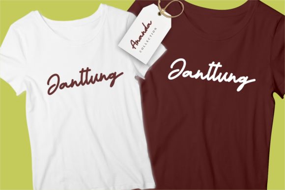 Janttung Font PNG with transparent background - Preview 6