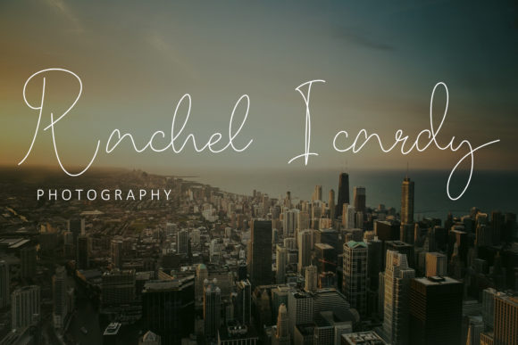 Ogardy Signature Font PNG with transparent background - Preview 3