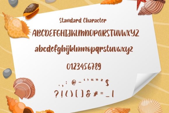 Remon Holiday Font PNG with transparent background - Preview 3