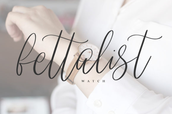Rossa Font PNG with transparent background - Preview 1