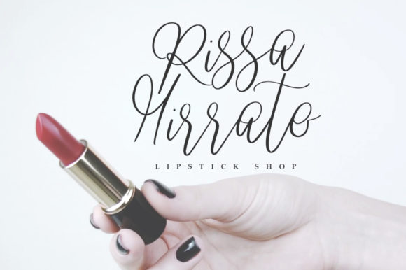 Rossa Font PNG with transparent background - Preview 3