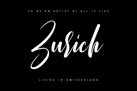Rushfor Font PNG with transparent background - Preview 3