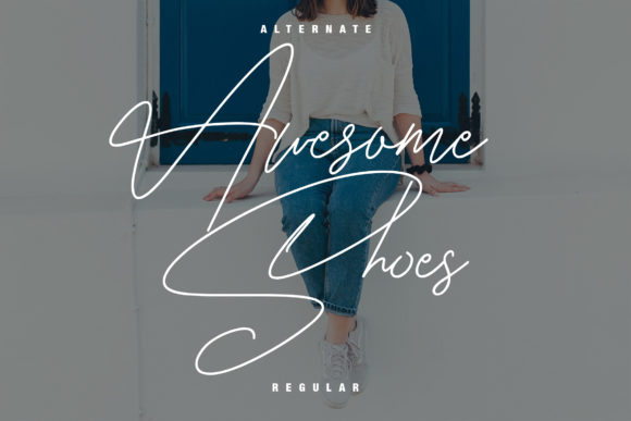 Saturasi Font PNG with transparent background - Preview 6