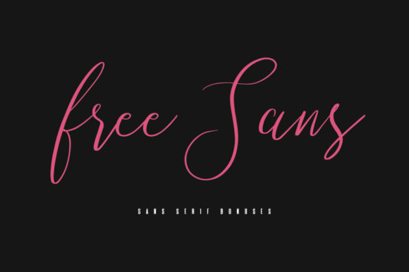 Sheiral Font PNG with transparent background - Preview 4
