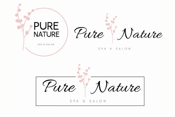 3 Boho Premade Logo Design Logo Template