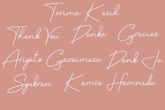 Belliniaja Font - Preview 6