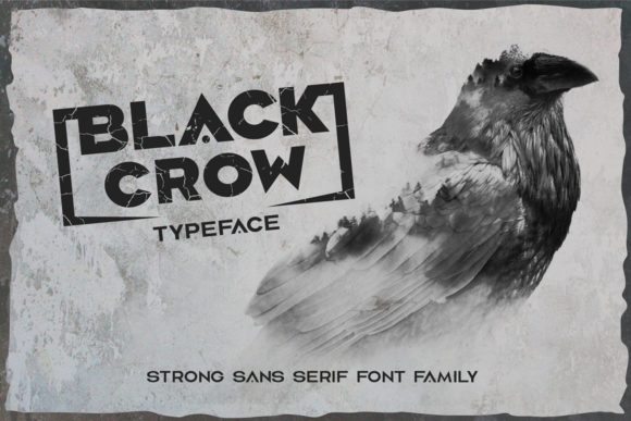 Black Crow Font - Preview 1