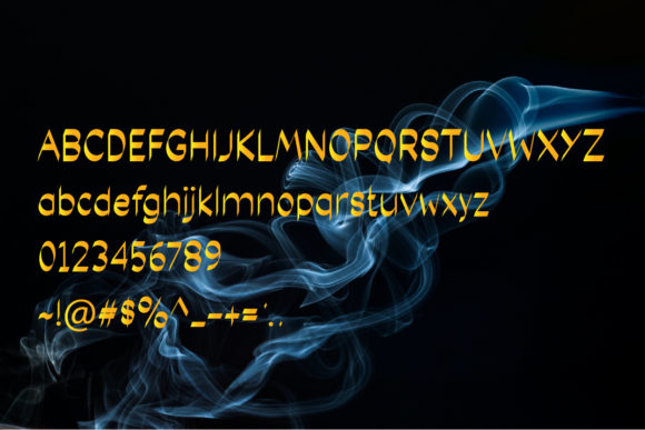 Cloud Font - Preview 3