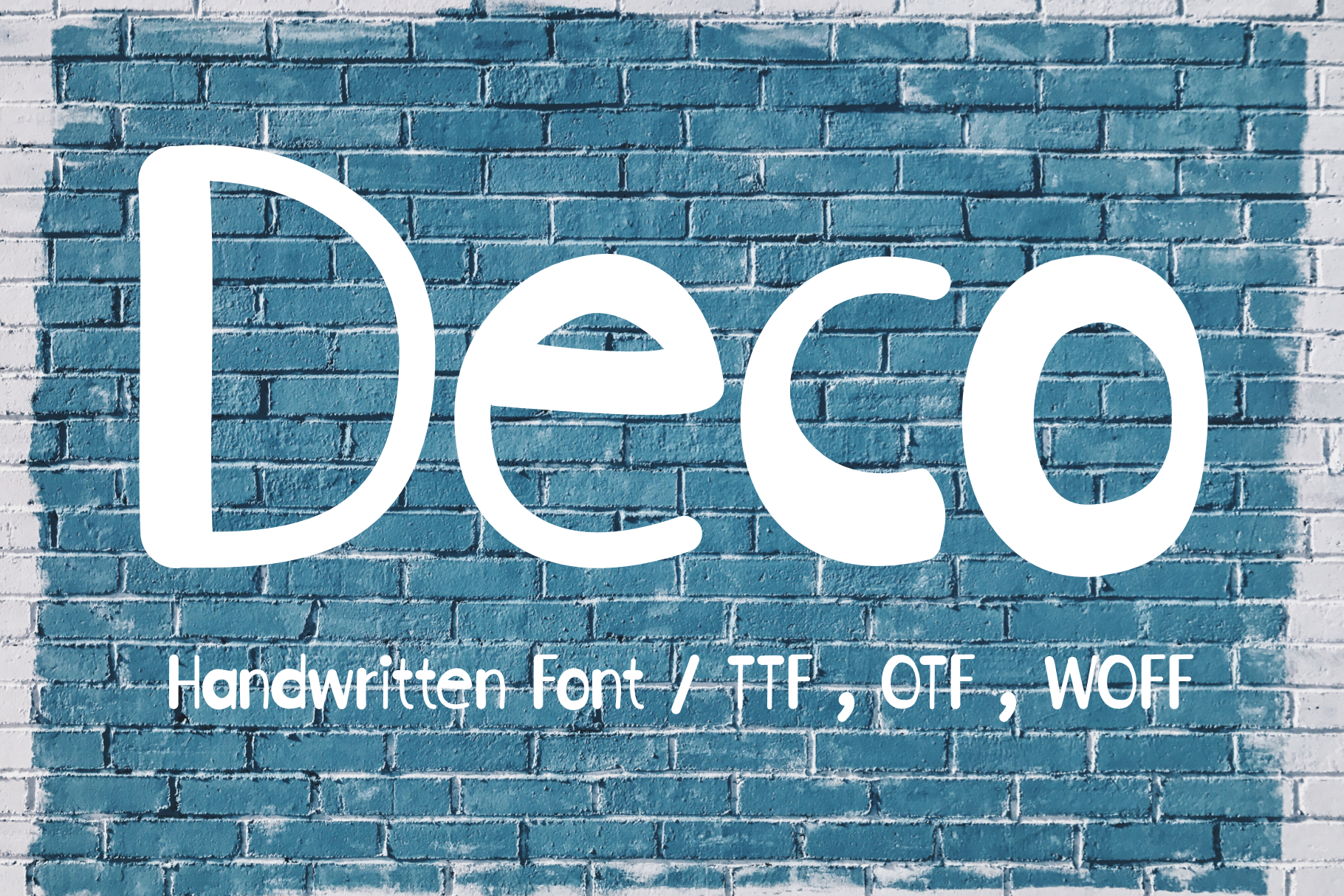 Deco by Aommy Design preview — cute, friendly rounded sans font