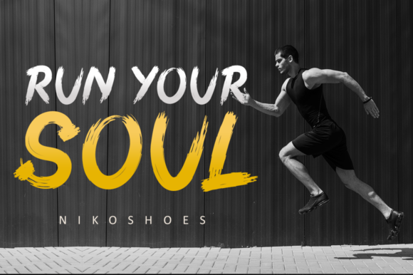 Gold Brush Font - Preview 1