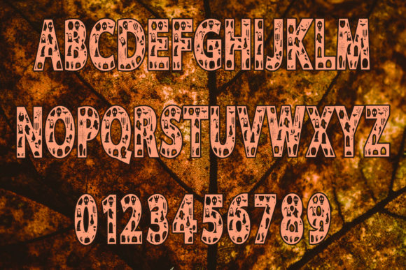 Halloween Font - Preview 1