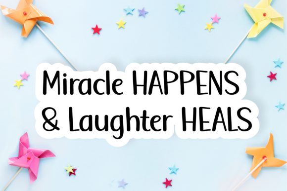 Little Star Story Font PNG with transparent background - Preview 3