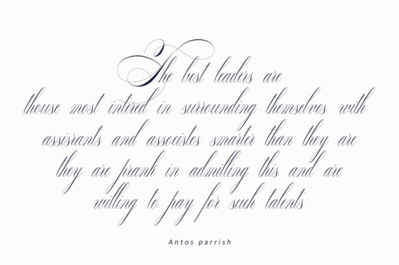 Banalline Signature Font - Preview 6