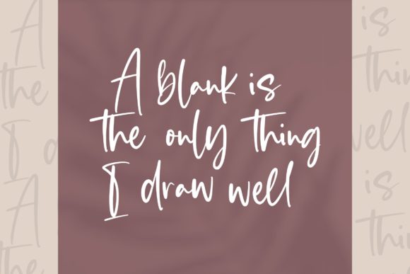 Blankside Font - Preview 3