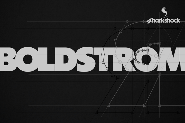Boldstrom preview — dense poster-ready decorative bold font