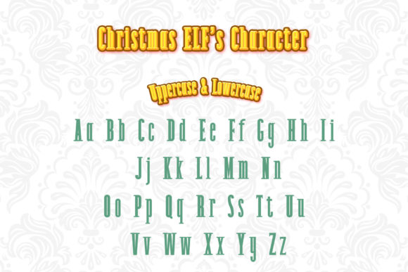 Christmas Elf Font - Preview 1