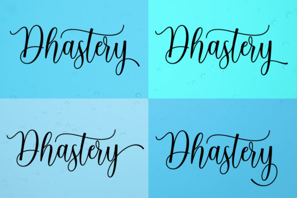 Dhastery Font - Preview 6