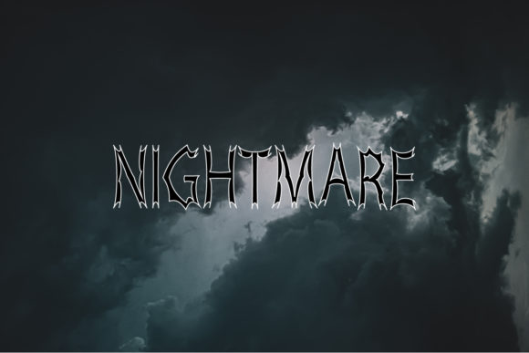 Fear Font - Preview 1
