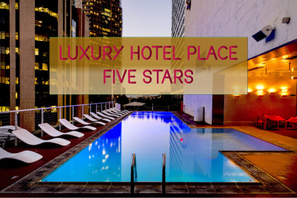 Hotel Pool Font PNG with transparent background - Preview 2