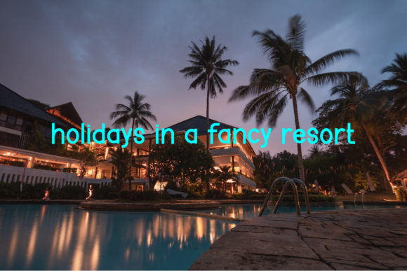 Hotel Pool Font PNG with transparent background - Preview 4