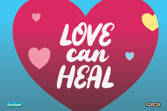 Livercool Font PNG with transparent background - Preview 1