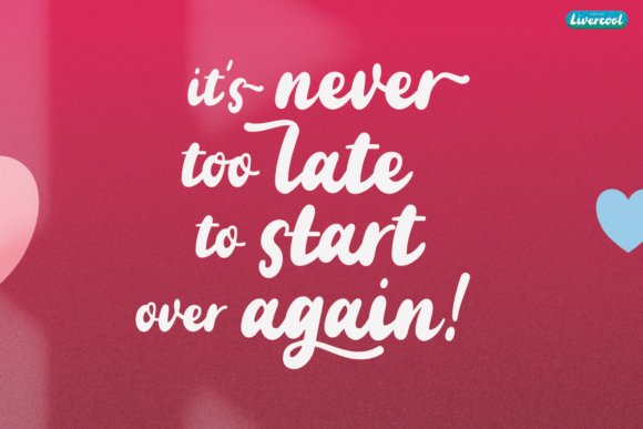 Livercool Font PNG with transparent background - Preview 2