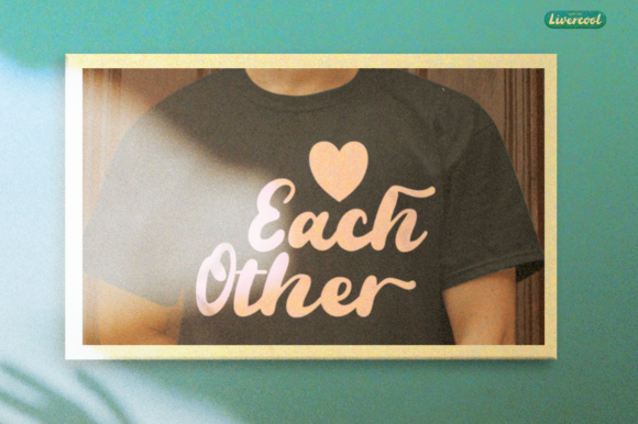 Livercool Font PNG with transparent background - Preview 3