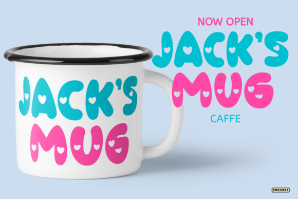 Love Castle Font PNG with transparent background - Preview 3