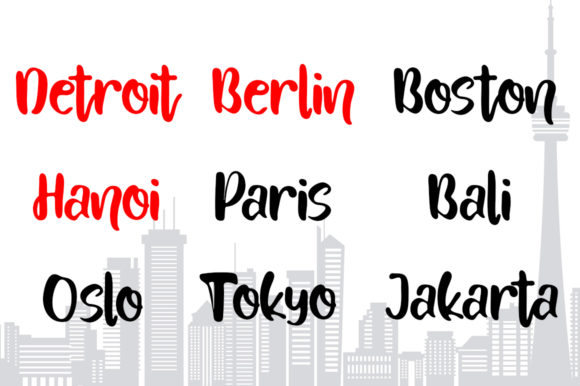 Pasta Italiano Font PNG with transparent background - Preview 4