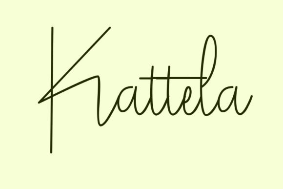 Pentel Signature Font PNG with transparent background - Preview 2