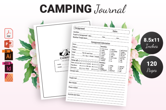 Camping Journal - KDP Interior