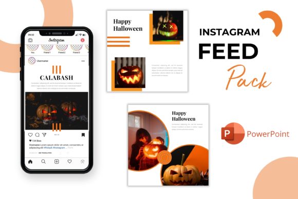 Instagram Feed Calabash Halloween Graphics
