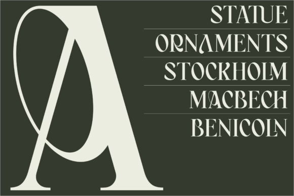 Bagerich Font - Preview 1
