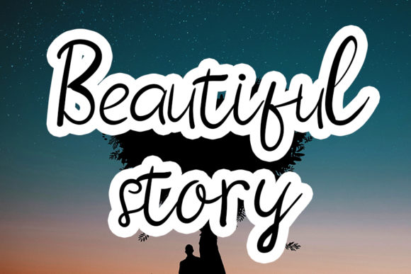 Honeymoon Font - Preview 3