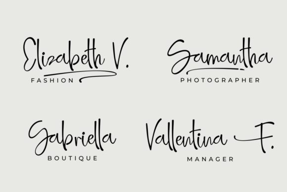 Amellia Ink Font - Preview 6