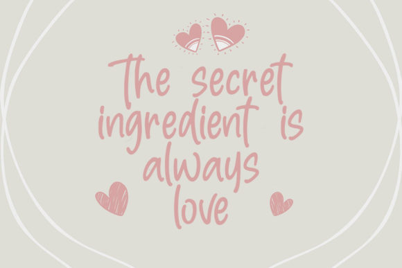 Angel Delight Font PNG with transparent background - Preview 4
