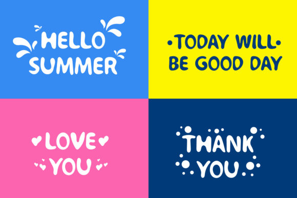Aqualo Font - Preview 2
