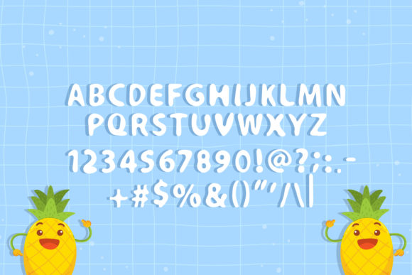 Aqualo Font - Preview 4