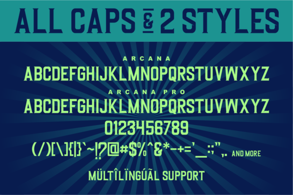 Arcana Font - Preview 5